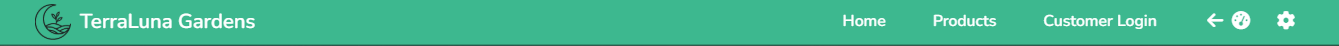 Public site header with org logo and navigation links